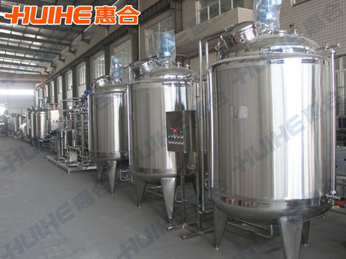 展示酸奶生產(chǎn)線設備_酸奶加工流水線廠家真實圖片